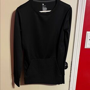All in Motion Black Long Sleeve Top